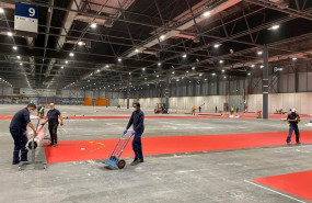 ep comienzan a montar el hospital provisional en ifema
