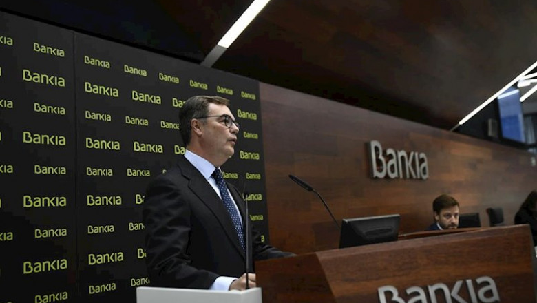 Óscar Cañas - Europa Press ep el consejero delegado de bankia jose sevilla durante su intervencion en la presentacion de los