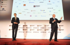 ep el director general de la gsma mats granryd y el ceo de gsma john hoffman