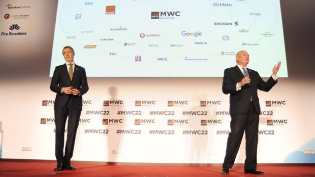 ep el director general de la gsma mats granryd y el ceo de gsma john hoffman