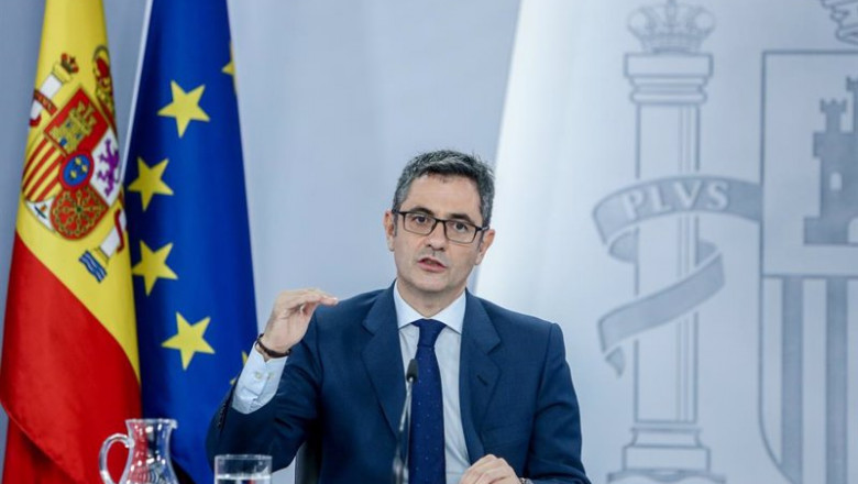 ep el ministro de la presidencia relaciones con las cortes y memoria democratica felix bolanos este