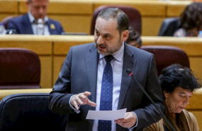 ep el ministro de transporte jose luis abalos durante la segunda sesion de control celebrada en el