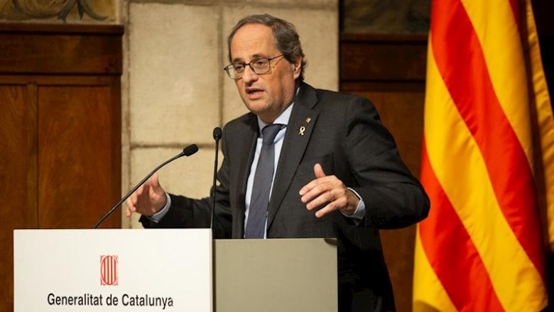 El president de la Generalitat, Quim Torra. | David Zorrakino - Europa Press ep el president de la generalitat quim torra
