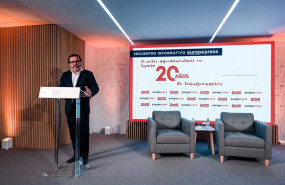 ep el presidente de aecoc ignacio gonzalez benito durante el encuentro informativo el sector