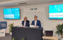 ep el presidente de la cecot xavier panes y el secretario general oriol alba