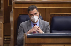 ep el presidente del gobierno pedro sanchez durante una sesion plenaria en el congreso de los