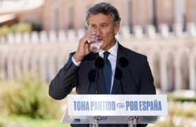 ep el presidente del partido popular alberto nunez feijoo este lunes en rueda de prensa desde