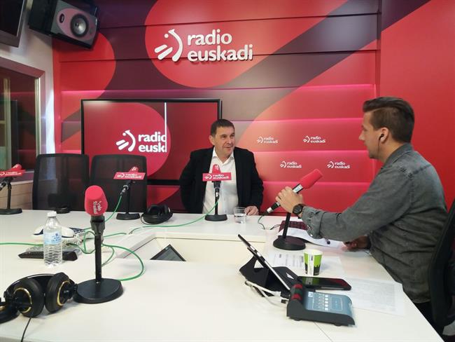 Entrevista a Arnaldo Otegi en Radio Euskadi | EUROPA PRESS ep entrevistaarnaldo otegiradio euskadi