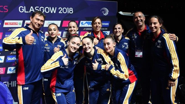 ep equipo espanolgimnasia artisticaeuropeoglasgow