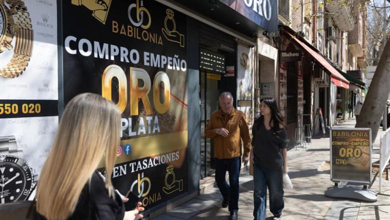 ep fachada de una tienda de compra de oro a 24 de marzo de 2026 en madrid espana ep fachada de una tienda de compra de oro a 24 de marzo de 2026 en madrid espana