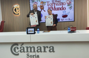 ep juanjo delgado y beatriz martinez presentan el concurso de el mejor torrezno del mundo
