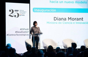 ep la ministra de ciencia e innovacion diana morant en el acto de celebracion por los 25 anos de