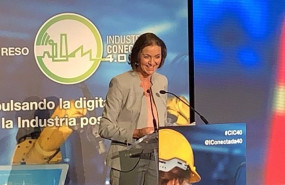 ep la ministra de industria comercio y turismo reyes maroto inaugura el iv congreso de la industria