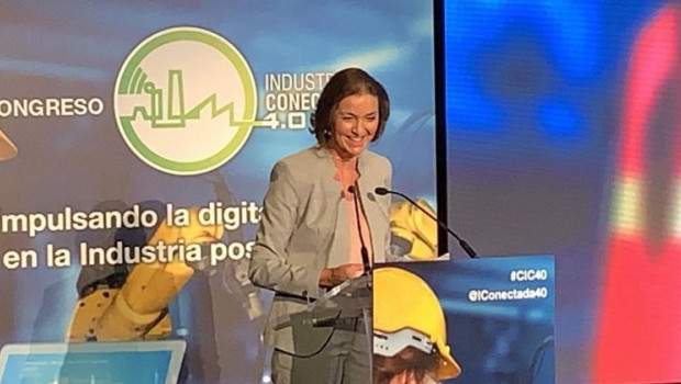 ep la ministra de industria comercio y turismo reyes maroto inaugura el iv congreso de la industria