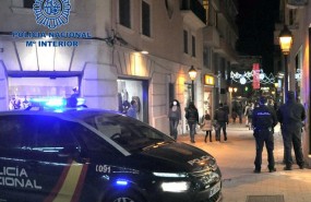 ep la policia nacional vigilando