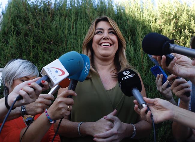 ep la presidentala junta susana diaz en declaracioneslos periodistas