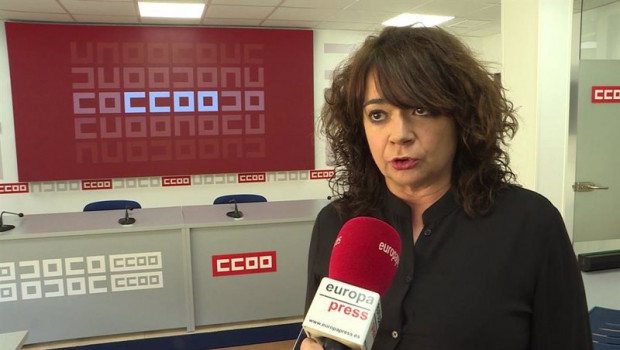 ep la secretaria de empleo de ccoo lola santillana en una imagen de archivo