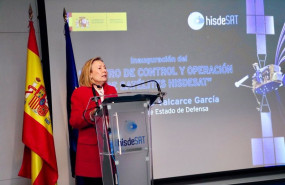 ep la secretaria de estado de defensa amparo valcarce en la inauguracion del centro de control de