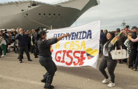 ep llegada de la fragata victoria a rota tras participar en la operacion atalanta