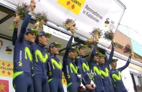 ep movistar team celebravictoriapodio