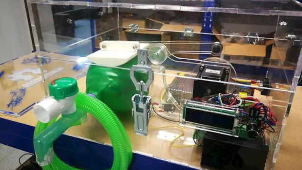 ep prototipo de respirador artificial impulsado en asturias