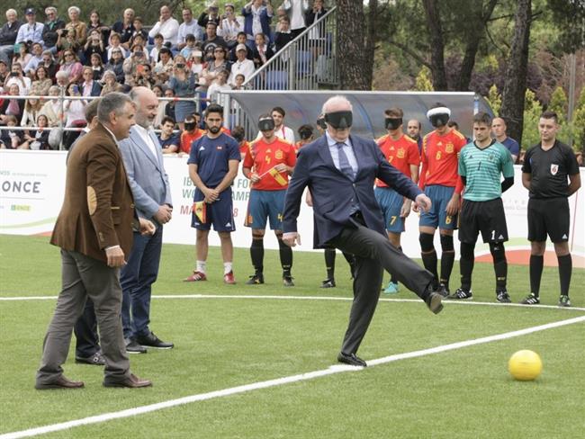 ep vicentebosquesaque inauguralmundialfutbolciegos