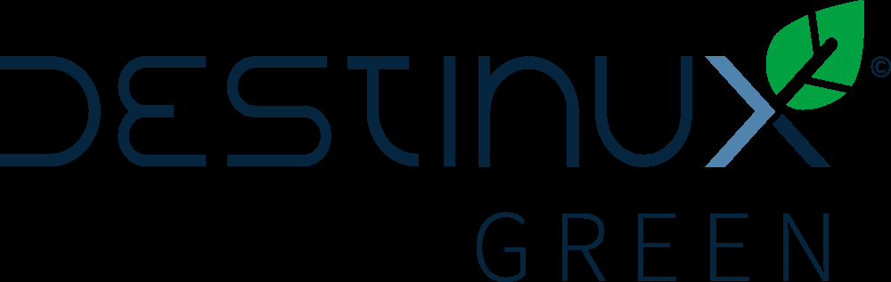 logotipo destinux green