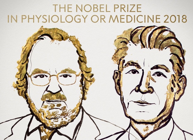 James P Allison y Tasuku Honjo nobel medicina 2018