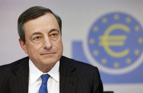 European Central Bank (ECB) president Mario Draghi