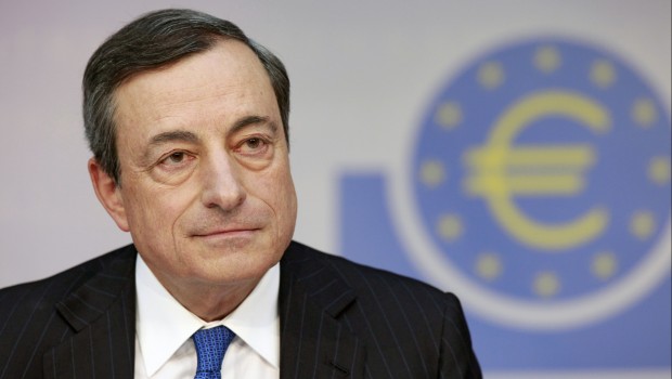 European Central Bank (ECB) president Mario Draghi