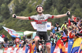 ep 01 september 2019 spain ctra dels cortals dencamp slovenian cyclist tadej pogacar of uae team