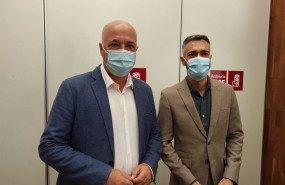 ep antonio ruiz y felipe sicilia en la sede del psoe de cordoba