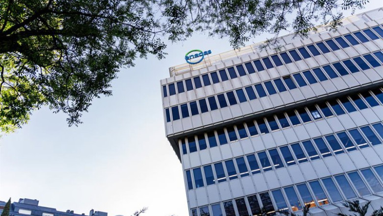 ep archivo   el edifcio de la sede de enagas a 25 de abril de 2023 en madrid espana