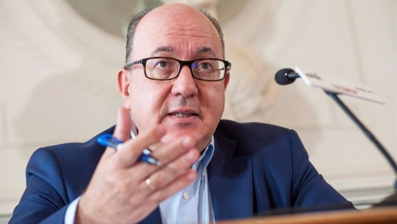 ep archivo   el presidente de la asociacion espanola de banca aeb jose maria roldan en el curso de