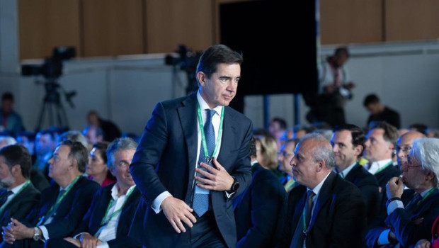 ep archivo   el presidente del bbva carlos torres durante a la 40 reunio cercle deconomia en el