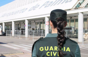 ep archivo   guardia civil en el aeropuerto de palma