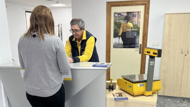 ep archivo   oficina auxiliar de correos en belicena en vegas del genil granada