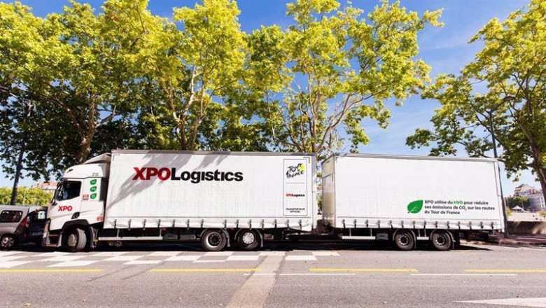 ep archivo xpo logistics amplia el uso de biocombustible sostenible en el tour de francia de 2022 ep archivo xpo logistics amplia el uso de biocombustible sostenible en el tour de francia de 2022