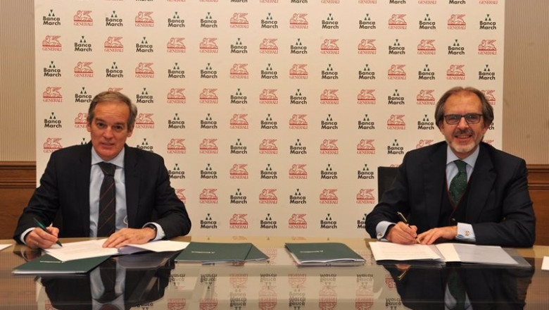 Banca March y Generali firman un acuerdo para la distribución de seguros. | GENERALI ep banca march y generali firman un acuerdo para la distribucion de seguros