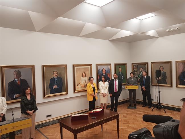 Carmen Calvo en la toma de posesión de cargos del Ministerio de Igualdad | EUROPA PRESS ep carmen calvola tomaposesioncargosministerioigualdad
