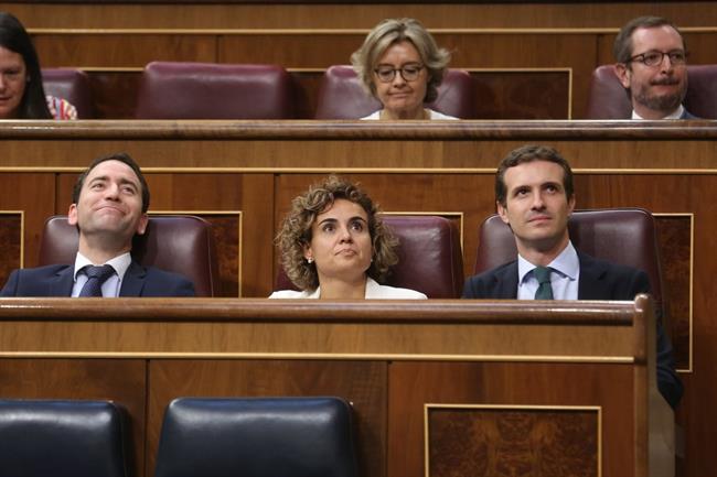 Casado, Montserrat y García Egea | PP - Archivo ep casado montserratgarcia egea