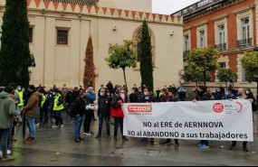 ep concentracion para pedir la retirada de los ere en aernnova