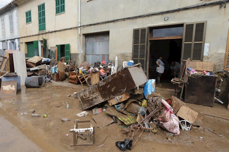ep danos causados en sant lloren mallorca tras las inundaciones por las fuertes lluvias ep danos causados en sant lloren mallorca tras las inundaciones por las fuertes lluvias