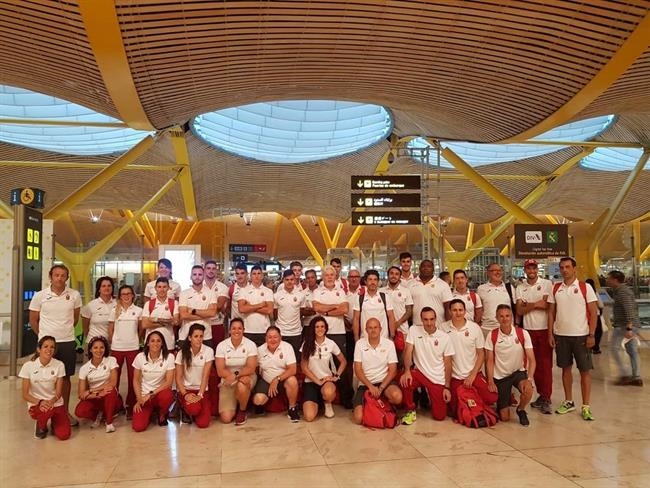 Delegación española de atletismo para Berlín | TWITTER.COM/ATLETISMORFEA ep delegacion espanolaatletismoberlin