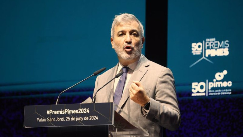 ep el alcalde de barcelona jaume collboni en los premios pimes de pimec ep el alcalde de barcelona jaume collboni en los premios pimes de pimec