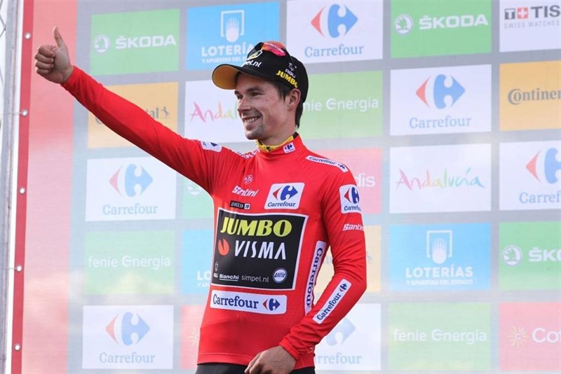 ep el ciclista esloveno primoz roglic jumbo-visma