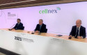 ep el consejero delegado de cellnex tobias martinez junto al director financiero y de ma jose manuel