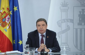 ep el ministro de agricultura pesca y alimentacion luis planas en una rueda de prensa posterior a