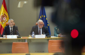 ep el ministro del interior fernando grande marlaska i presenta junto al director general de trafico
