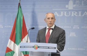 ep el portavoz del gobierno vasco josu erkoreka en comparecencia de prensa